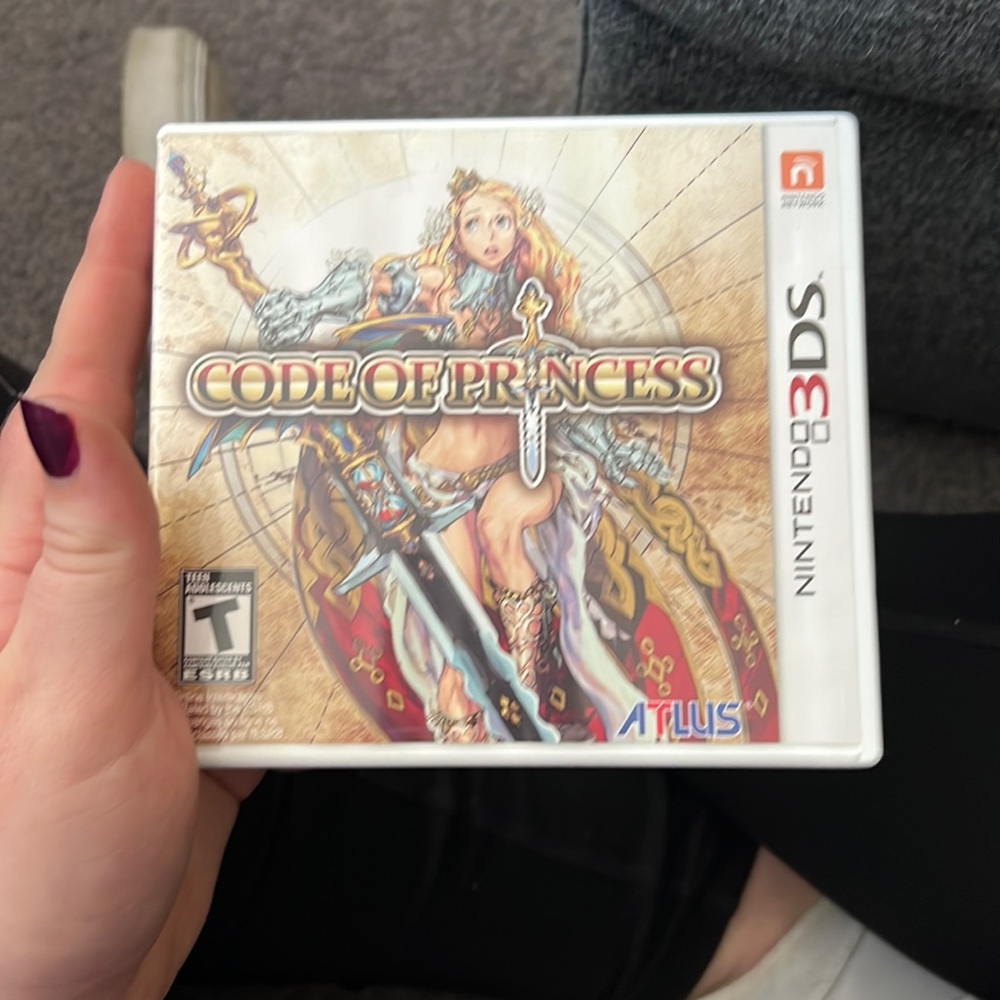 3DS Code of Princess Game in box